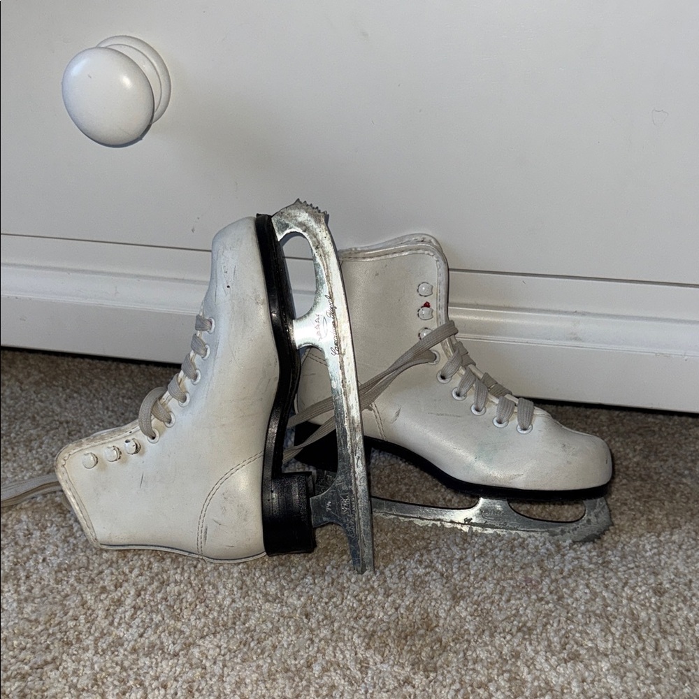 White Ice Skates